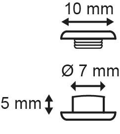 plastiek klinknagel